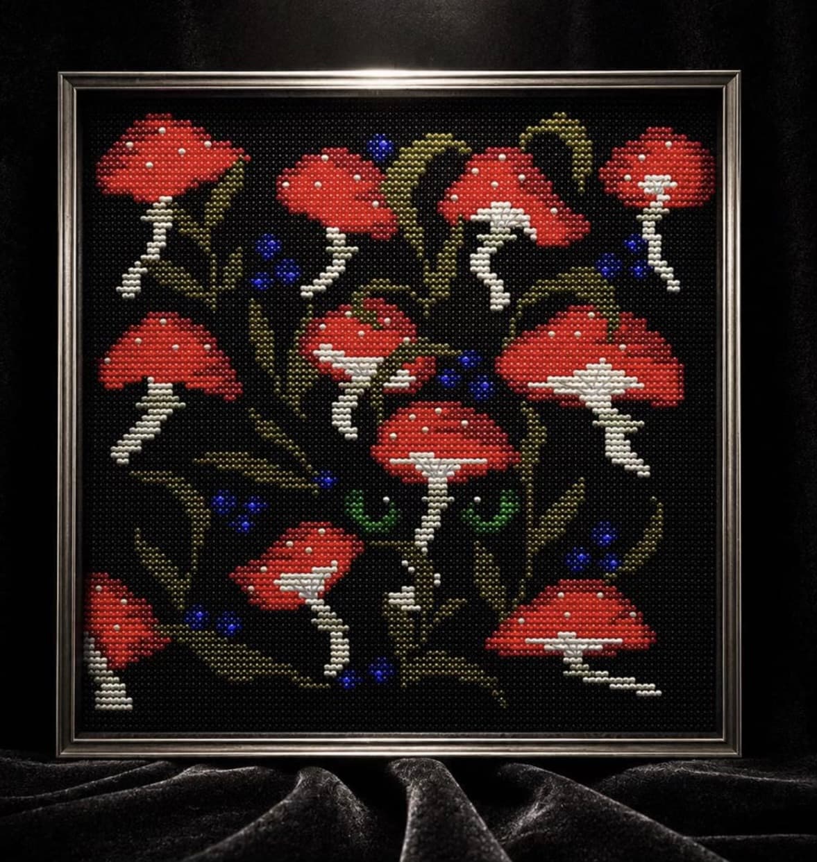 Wildflower Cross-Stitch Pattern